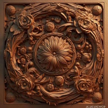 Patterns and decorations stl JAC J5 2 3d model